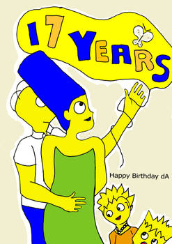 The Simpsons Wish dA a Happy Birthday