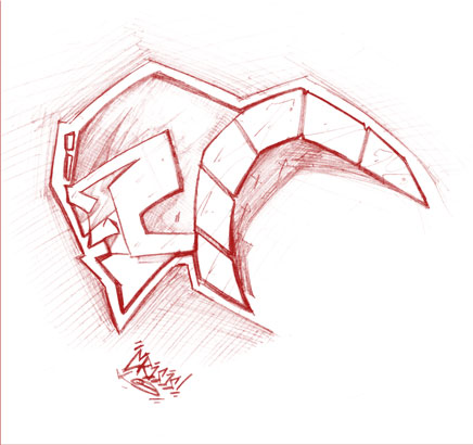 Judge Dredd Sketchie Doodle