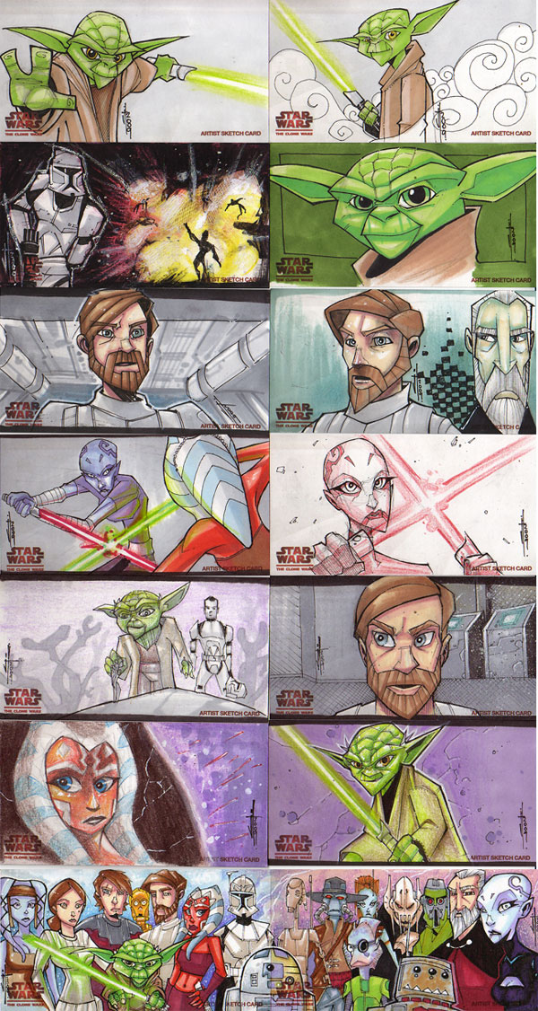 Clone Wars Season 1 cards : 03