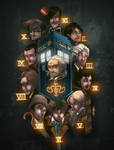 the Many Faces of Doctor Who by JeremyTreece