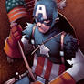 Captain America Digital Sketch Card