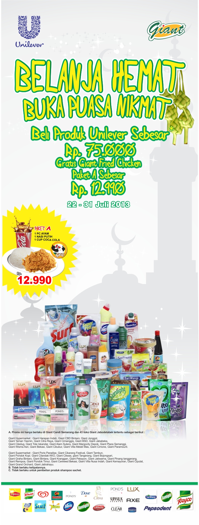 Banner Giant promo Ramadhan