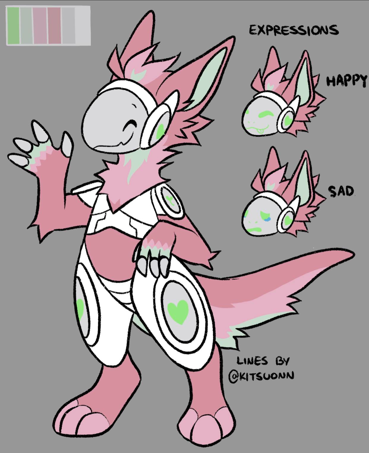 Protogen Love Lab protogen adopt (OPEN) by tteardrop on DeviantArt
