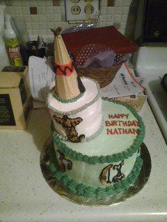 Native American Birthday Cake1