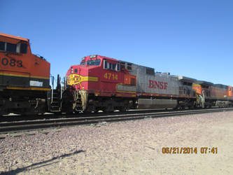 My first BNSF warbonet!