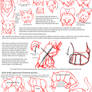 Big Cat Anatomy Sketches
