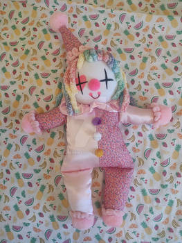 Sprinkle clown plush