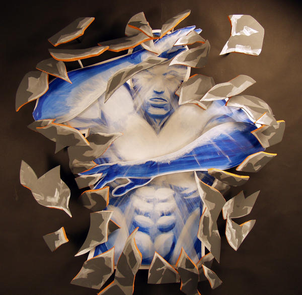 Exploding Man Label Glands Exploding Man by toekneearrows on DeviantArt