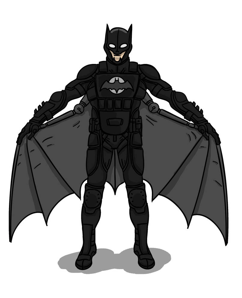 Batman Reverse Colors Batman Redesign Color Variation by toekneearrows on DeviantArt
