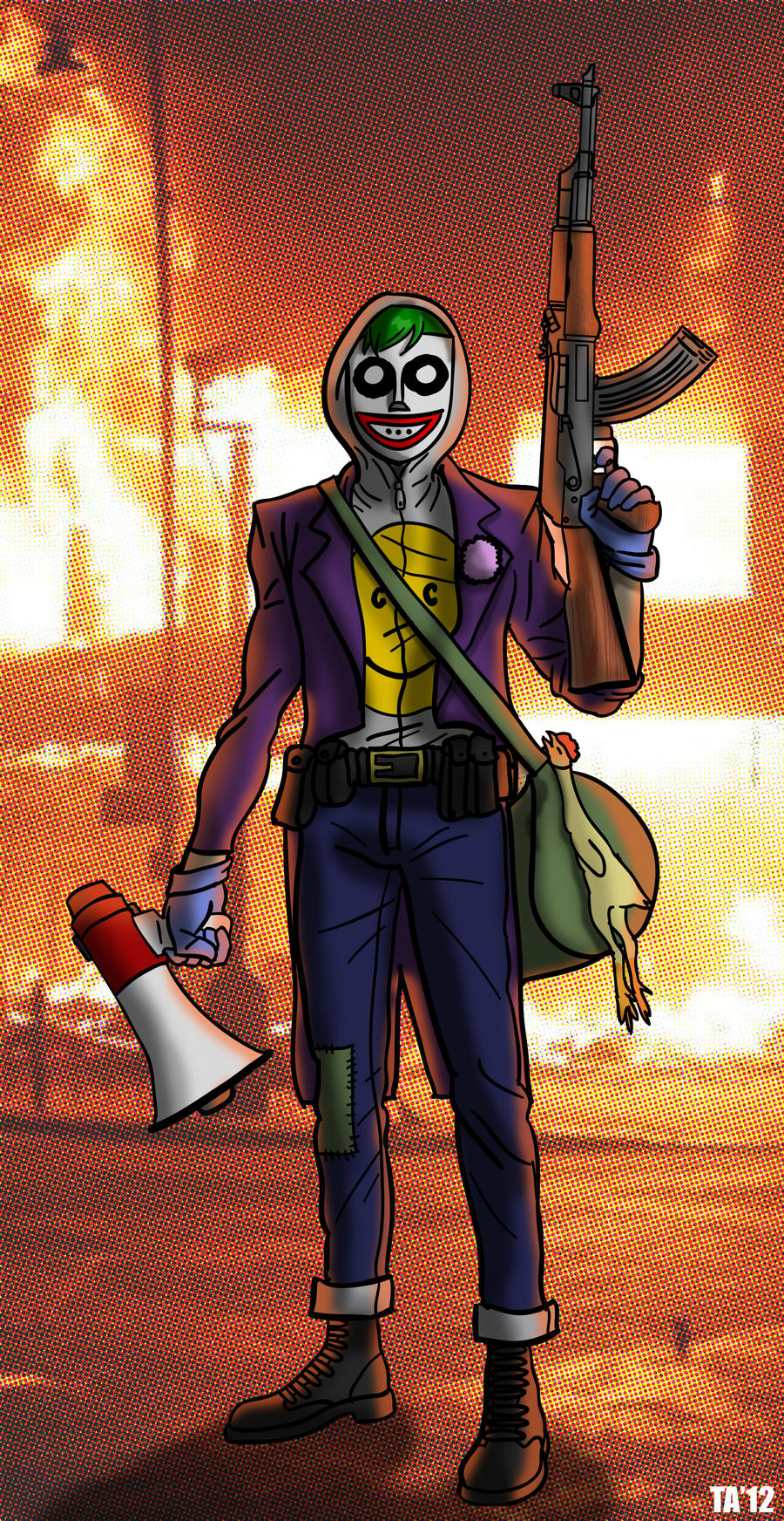 Joker Redesign by toekneearrows on DeviantArt