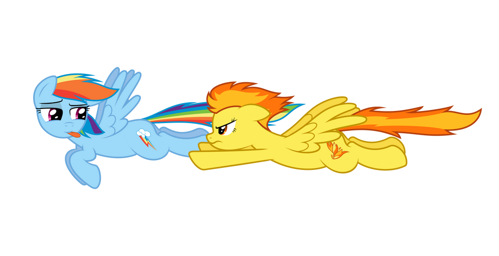 RD and Spitfire - Race by bobsicle0