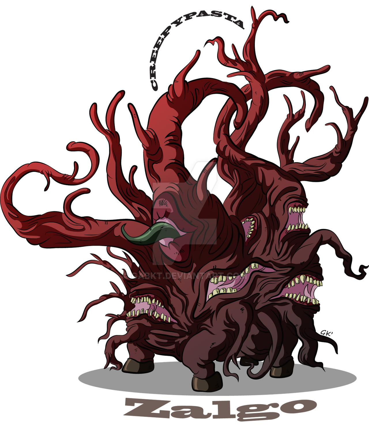 Zalgo Inflation Creepypasta: Zalgo by GabKT on DeviantArt