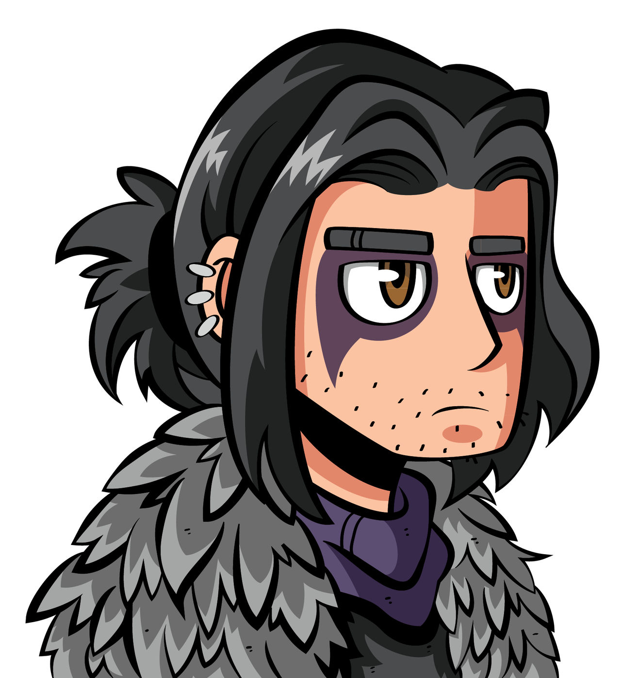 DnD 5e - Caleb - Cleric of Beshaba (Unmasked) by GabKT on DeviantArt