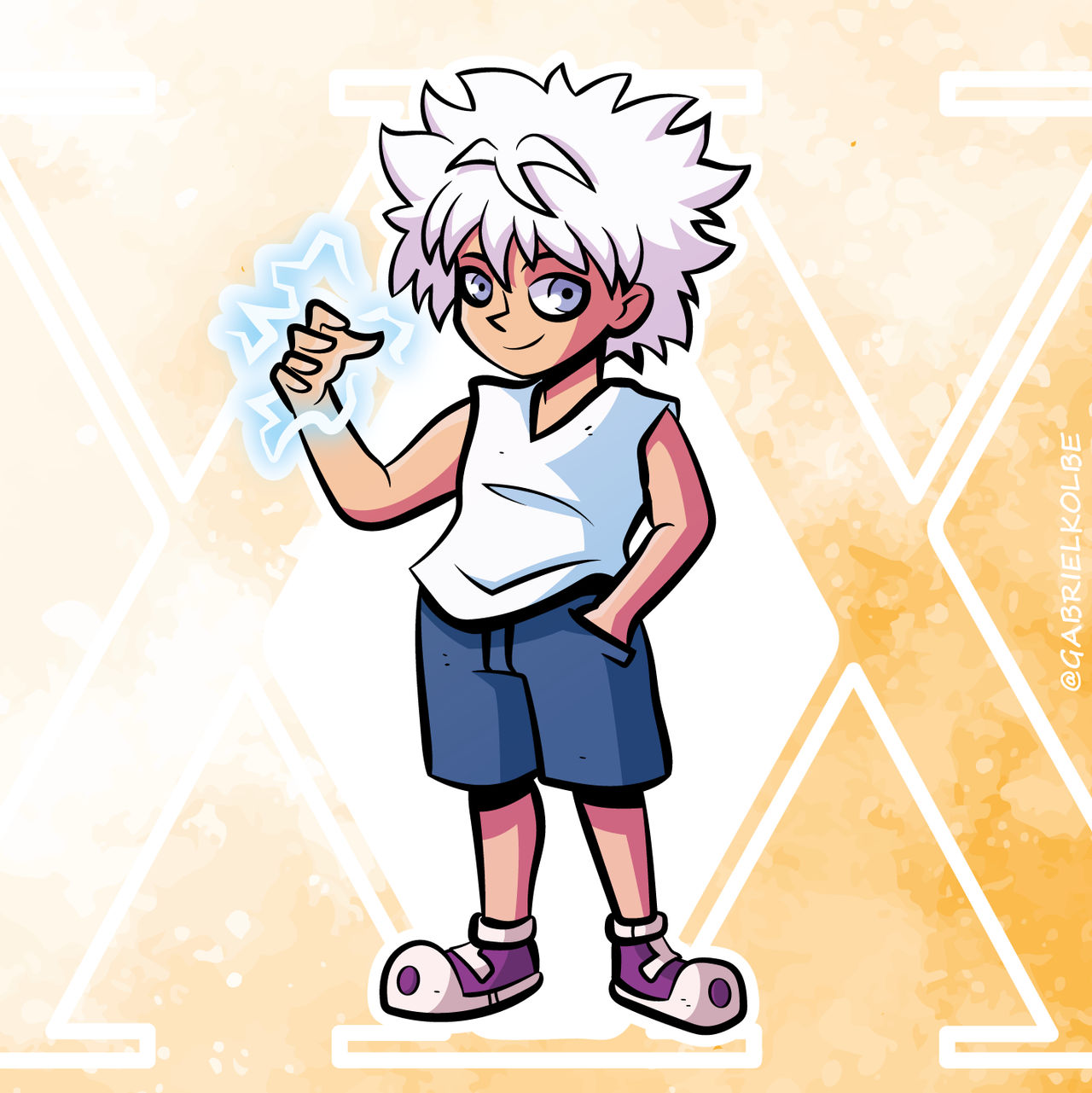Killua Deviantart Killua by GabKT on DeviantArt