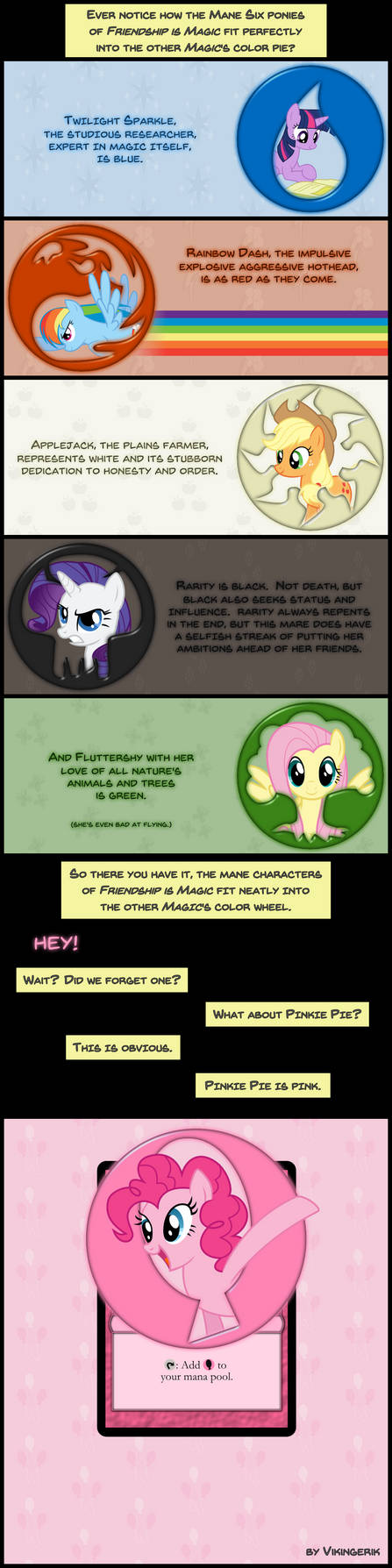 Pony Color Pie by vikingerik78
