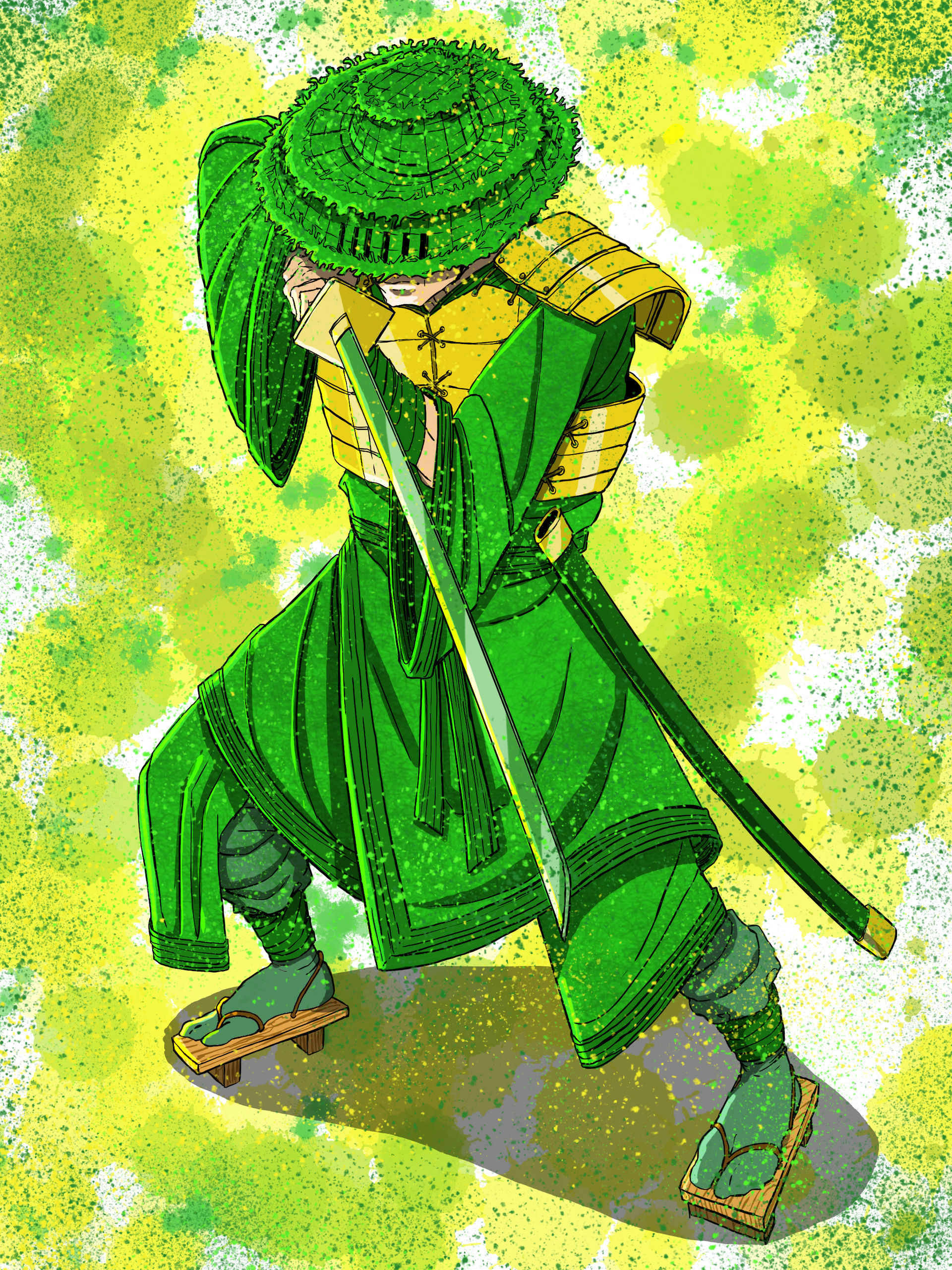 Cod Green Samurai Green Samurai by Sanctuary99 on DeviantArt