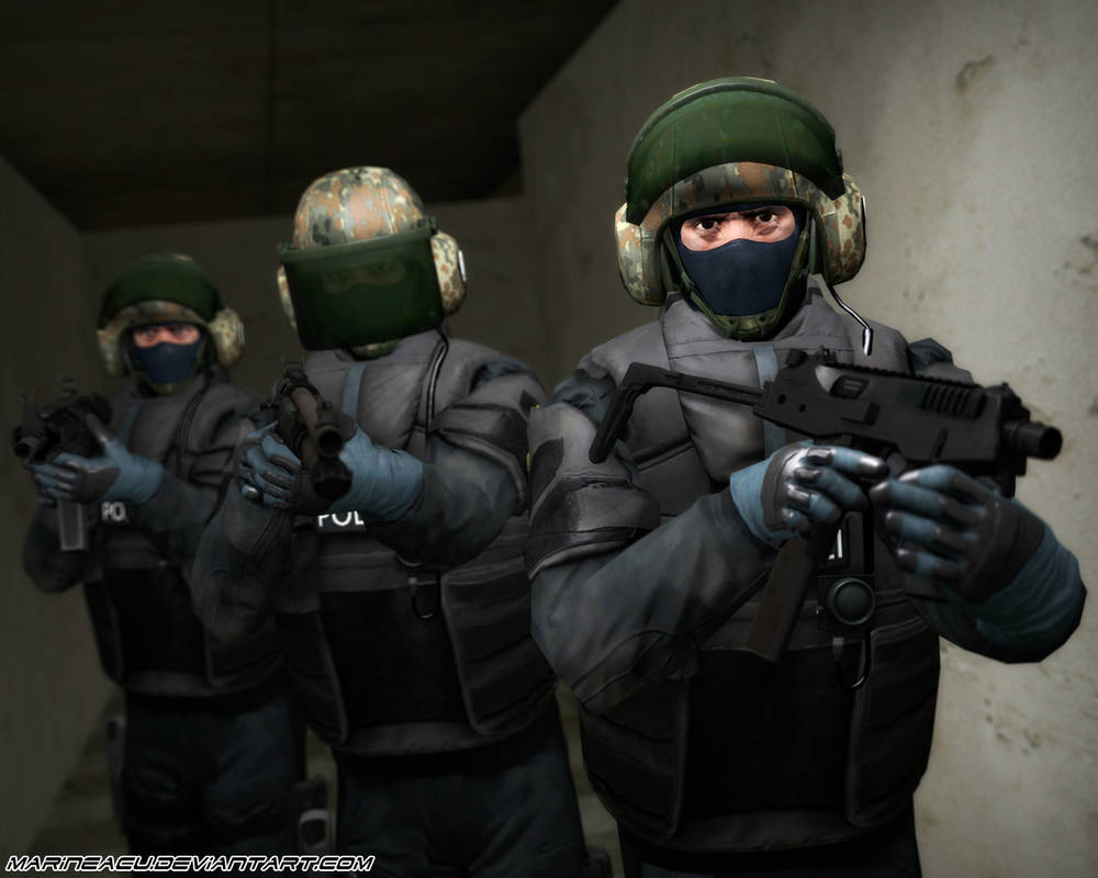 CS:GO: GSG-9 by MarineACU on DeviantArt