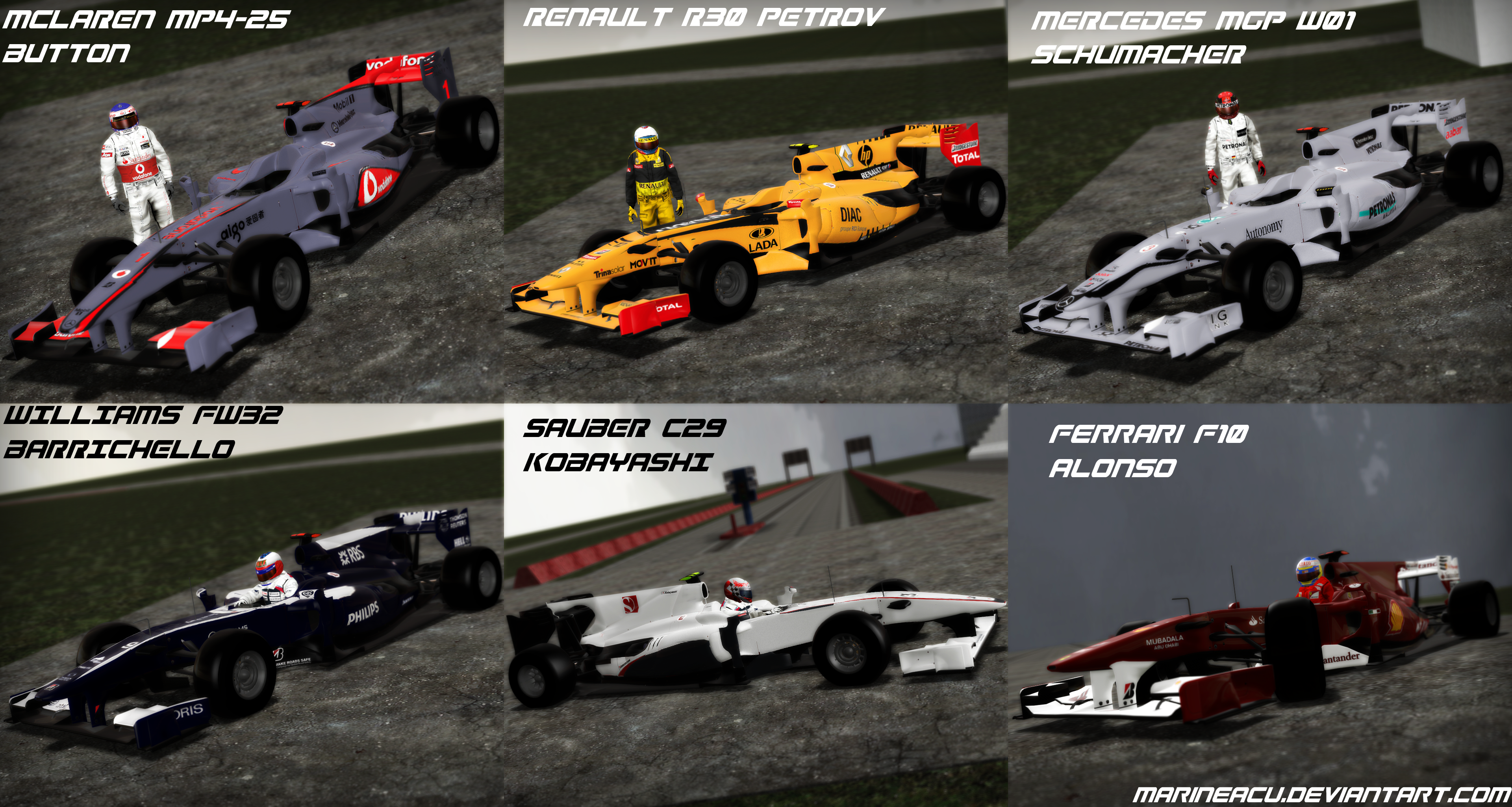 F1 2010 Teams Gmod: Part 1 (WIP)