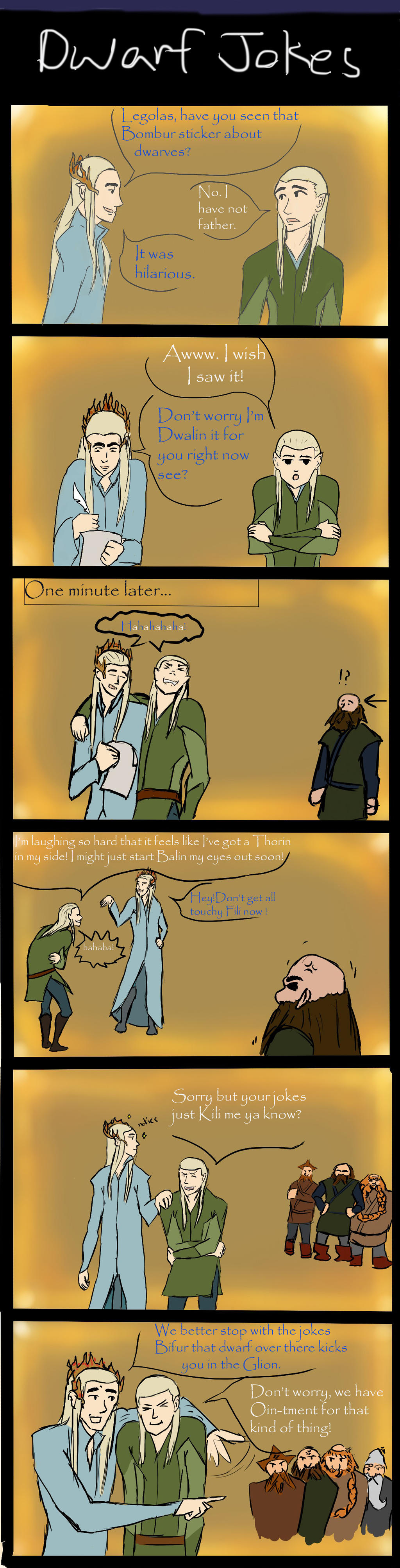 The Hobbit Dwarf Jokes