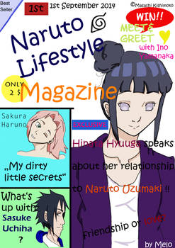 Naruto Magazine Cover