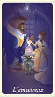 {The Princess Tarot} 'L'amoureux: Belle and Beast'