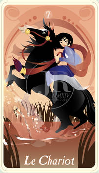 {The Princess Tarot} 'Le Chariot: Mulan'