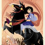 {The Princess Tarot} 'Le Chariot: Mulan'