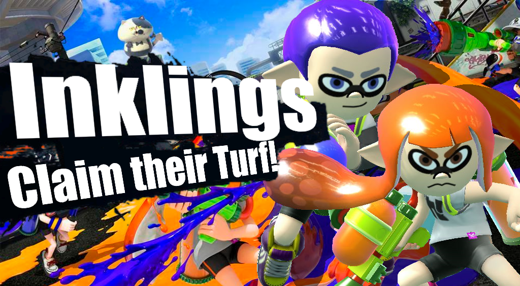 Inklings Claim Their Turf -Smash Mii Project