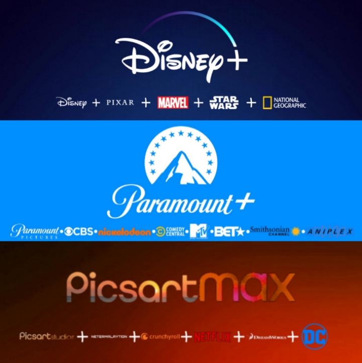 Disney Plus + Paramount Plus + Picsart Max by PicsartStudios on DeviantArt