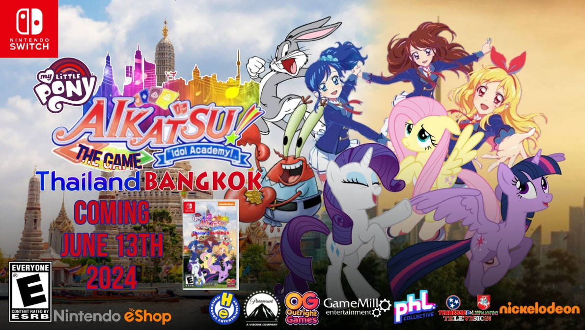 Mlp Switch Mlp And Aikatsu The Game - 2024 Nintendo Switch by PicsartStudios on ...