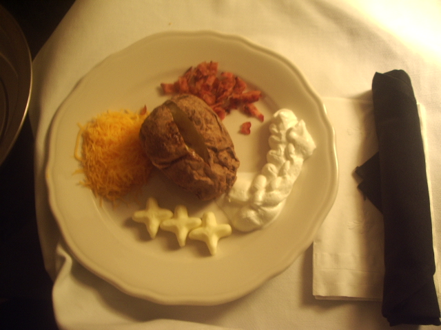 Room service meal