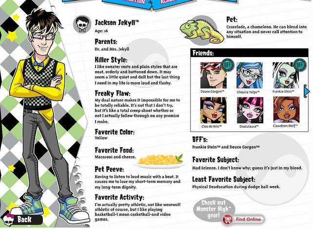 Jackson Jekyll Official Bio