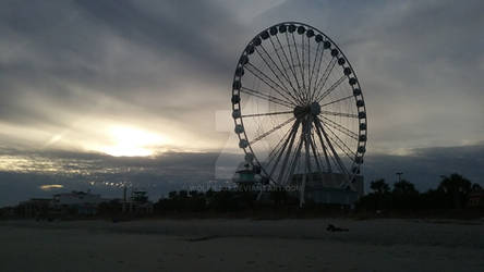 Wheel on the Sand