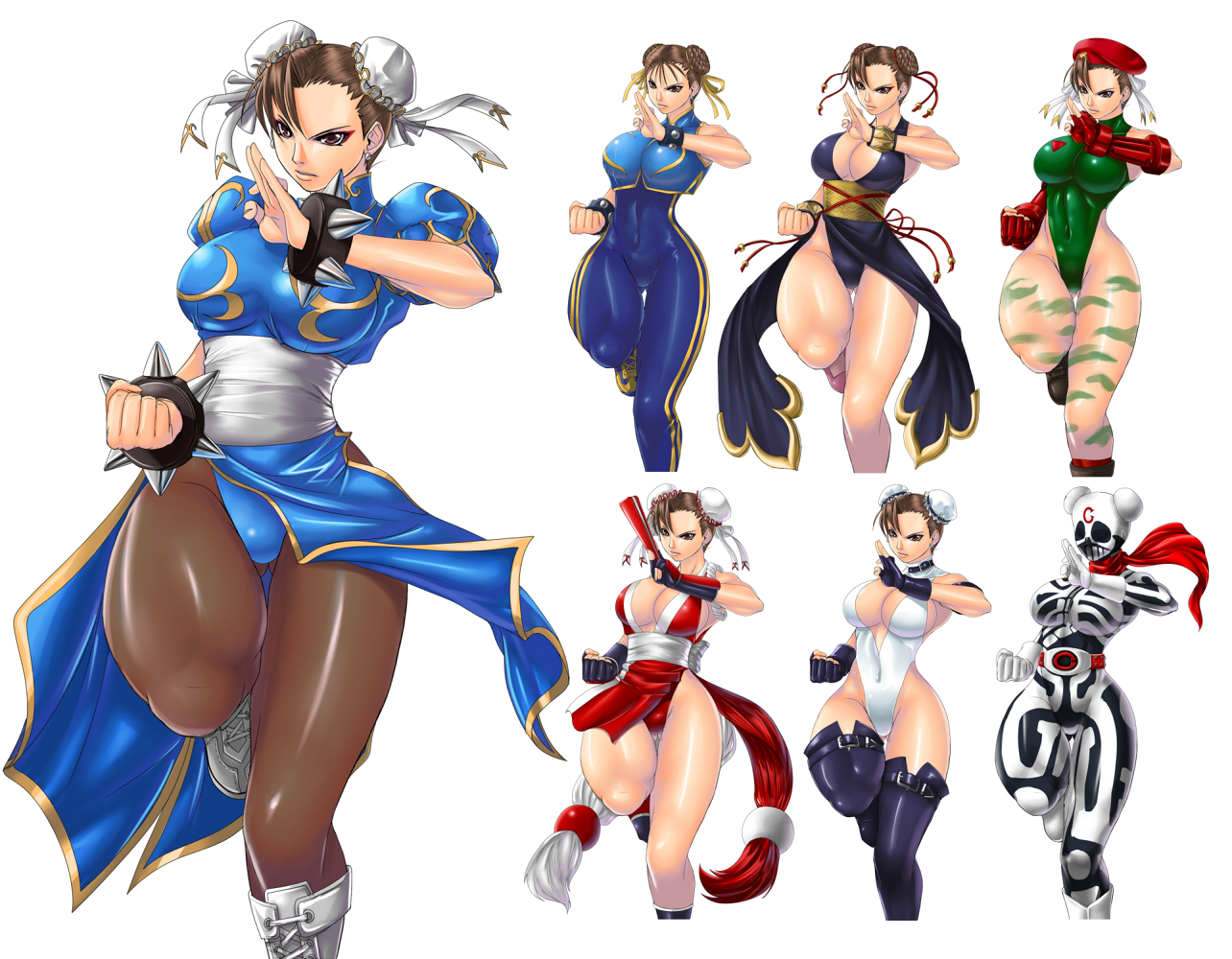 Various changes of Chun-Li