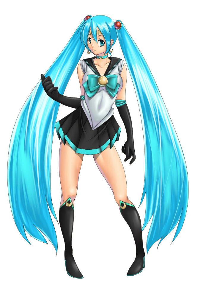 Sailor Miku by marchinx1 on DeviantArt