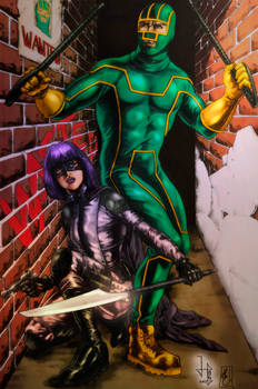 KickAss and HitGirl (colors)