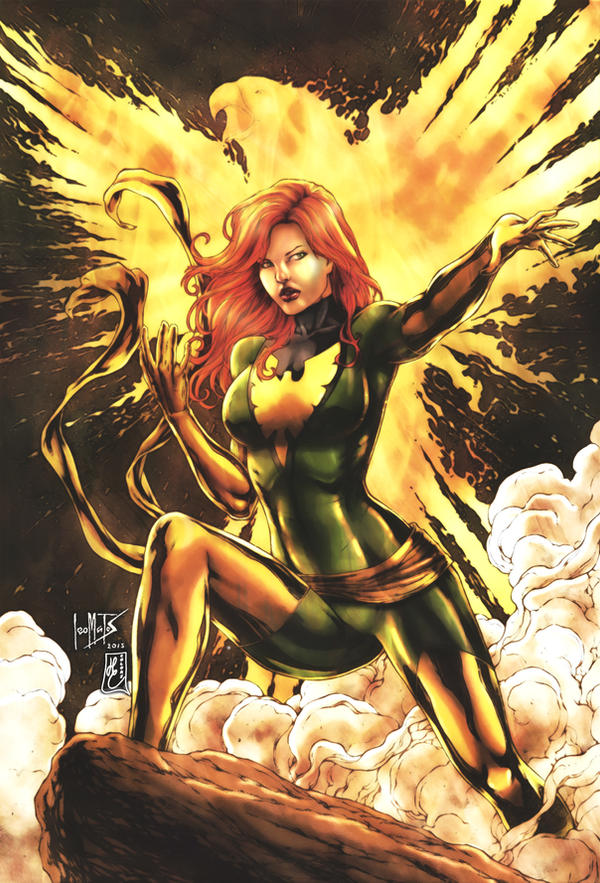 Jean Grey / Phoenix (colors) by FantasticMystery on DeviantArt
