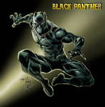 Black Panther (colors) by FantasticMystery