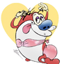 Pin up Stimpy