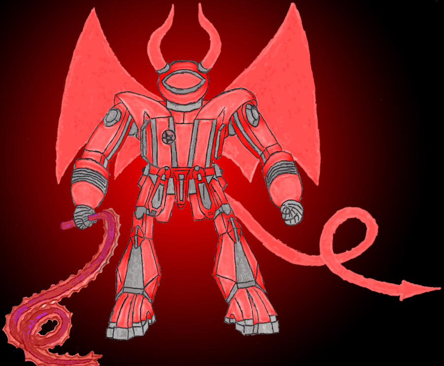 Android Bot Devil Robo Devil by iDthespiritofchaos on DeviantArt