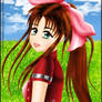 Aerith Standing in fields