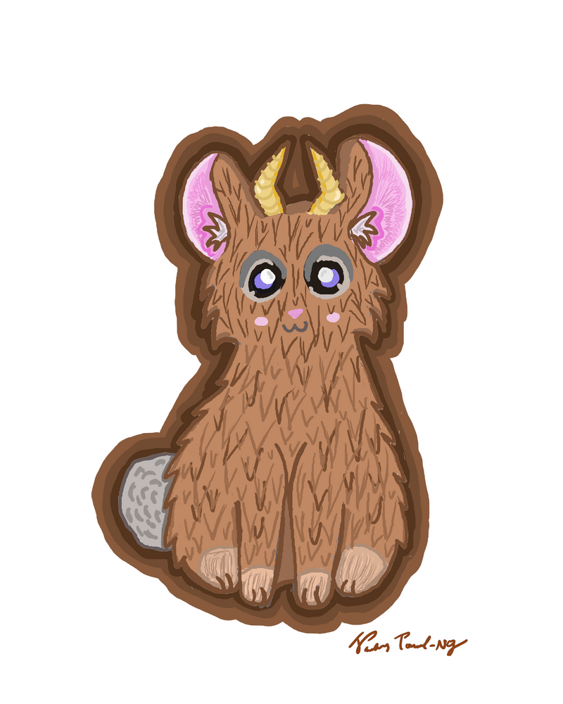 Horned Rabbit by Cellesfire on DeviantArt