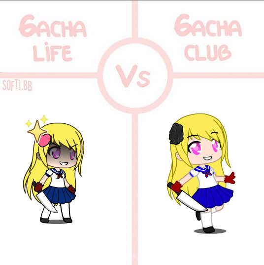 Gacha Club Vs Gacha Life 2 design test by Creaturecritter8940 on DeviantArt