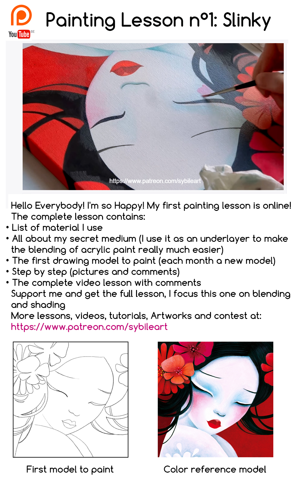 Patreon's Painting Lesson