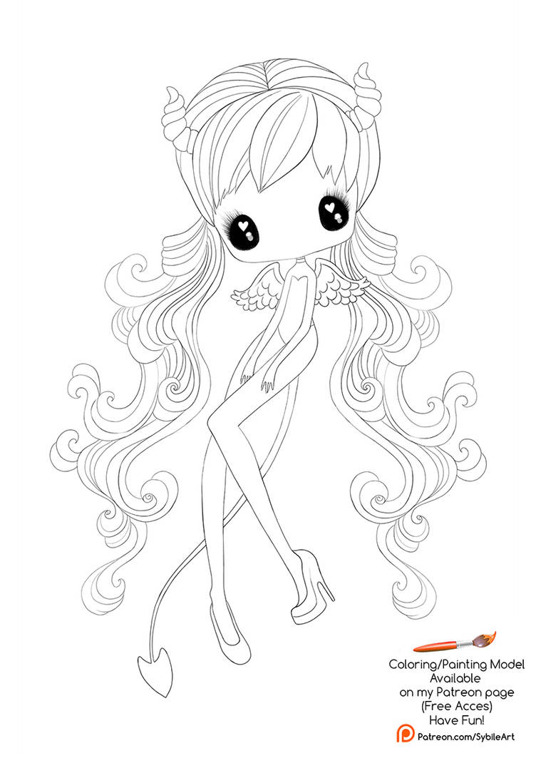 Coloring Lilith By SybileArt On DeviantArt