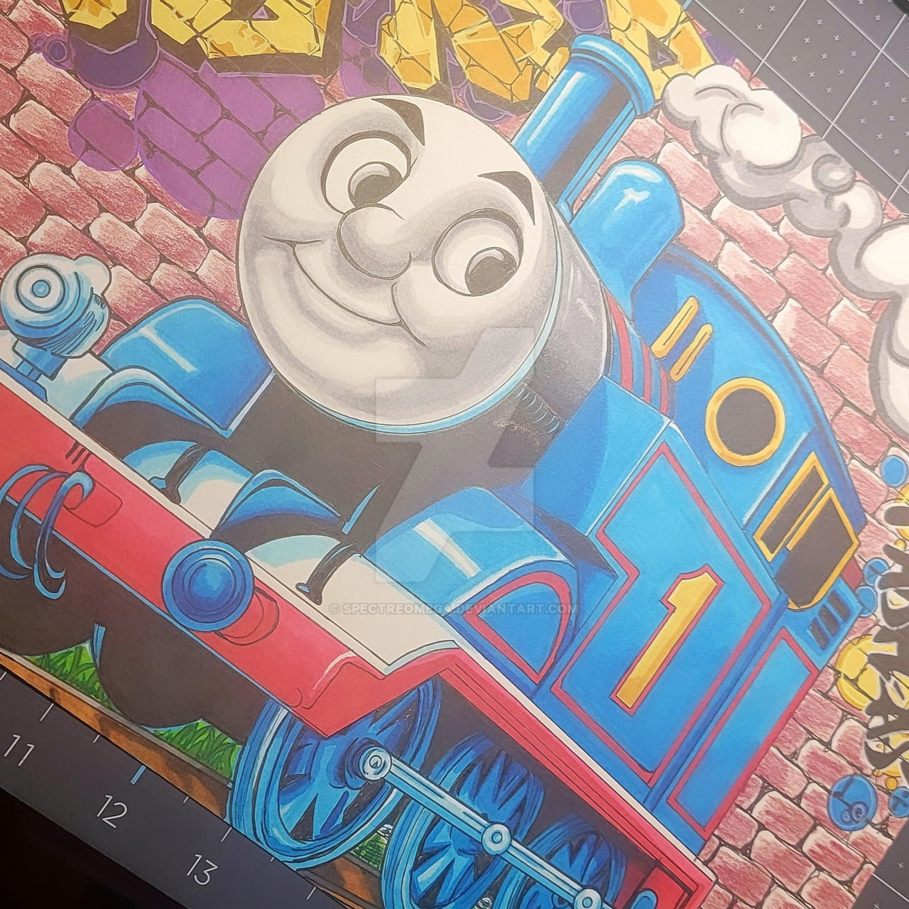 Thomas Numbers Deviantart Thomas commission by SpecTReOmega on DeviantArt