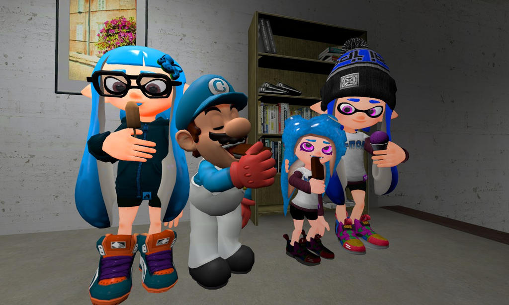 Ice Cream Time! (Splatoon GMOD) by OfficialGeofcraze634 on DeviantArt