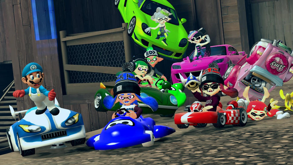 The Ultimate Geoff Kart Race (Splatoon GMOD) by OfficialGeofcraze634 on ...