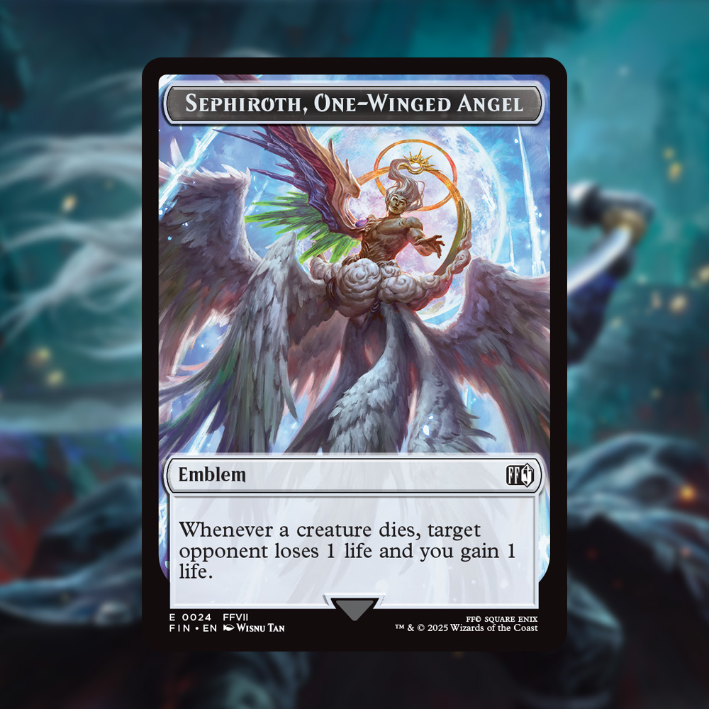 MTG x Final Fantasy - New One-Winged Angel card by Agenger-One on DeviantArt MTG x Final Fantasy - New One-Winged Angel card by Agenger-One on DeviantArt