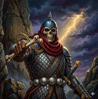 MTG x DnD - Dekkion, the Skeleton Warrior